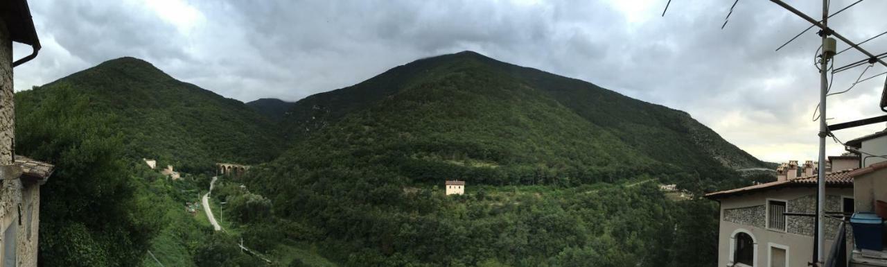 Casa Ai Piedi Della Riserva Naturale Pettorano sul Gizio Kültér fotó