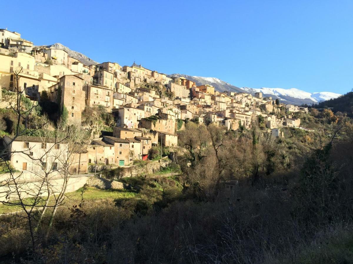 Casa Ai Piedi Della Riserva Naturale Pettorano sul Gizio Kültér fotó